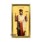 22k Jesus Christ Great Archbishop Framed Christian Icon with Gold Leaf
