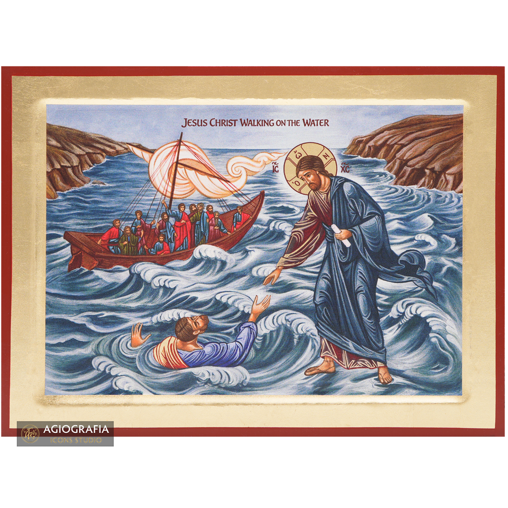 Jesus Christus wandelt auf dem Wasser