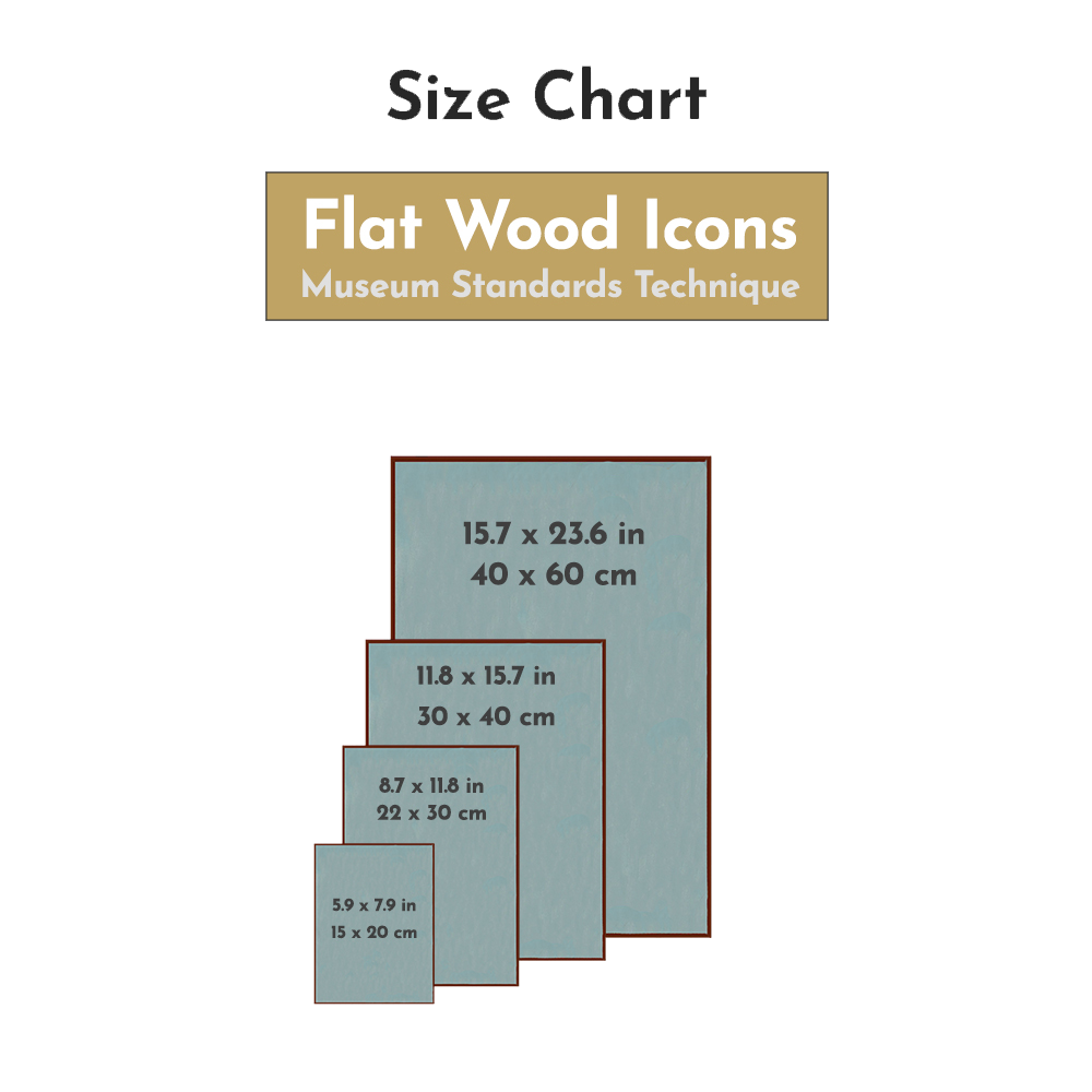 Size chart — Αγία Αναστασία η Ρωμαία