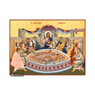 22k Mystical (Last) Supper - Gold Leaf Background Orthodox Icon