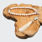 Pearls [Pink] 925 Sterling Silver Plated 33 beads Christian Decorative Rosary