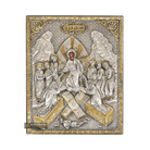 Resurrection of The Lord Pure Silver and 24k Gold Plated Orthodox Icon