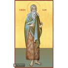 22k Rightful Adam Gold Leaf Background Christian Greek Icon