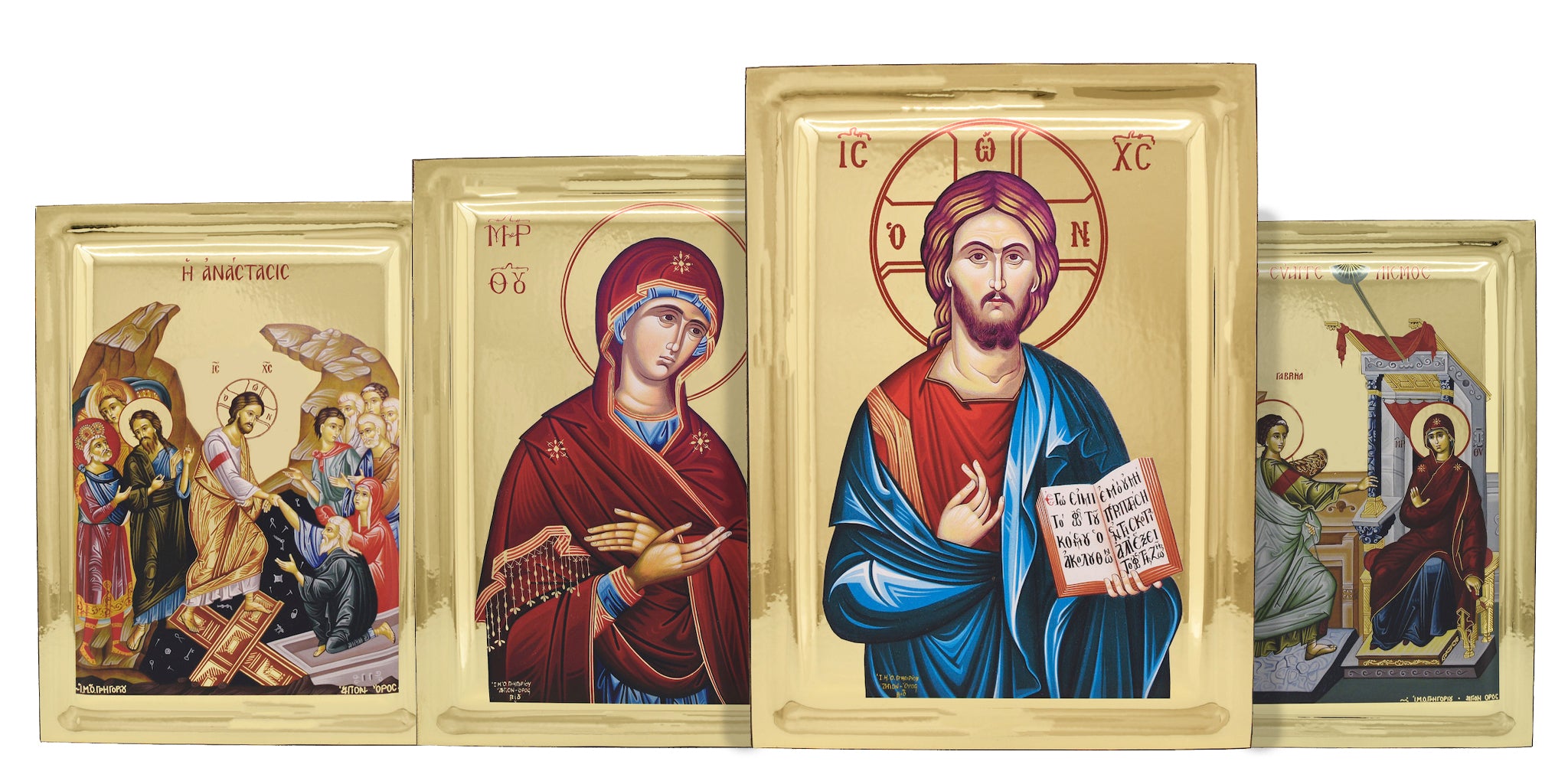 Buy Eastern Orthodox Icons with Gold Leaf with Gilding