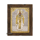 Saint Alexander Pure Silver and 24k Gold Plated Christian Icon