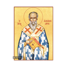 22k St Alexander - Gold Leaf Background Christian Orthodox Icon