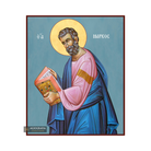 Saint Apostle Mark Orthodox Icon with Blue Background