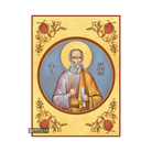 22k Saint Aristides Gold Leaf Background Christian Orthodox Icon