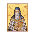 22k St Arsenios the Cappadokian - Gold Leaf Background Orthodox Icon