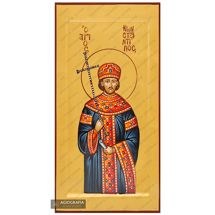 św. Konstantyn Wielki [Malowana ręcznie]