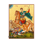 22k St Demetrius - Exclusive Gold Leaf Orthodox Icon
