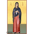 22k St Elizabeth - Gold Leaf Background Christian Orthodox Icon