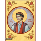 22k St Emmanuel - Gold Leaf Background Christian Orthodox Icon