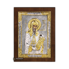 Saint Gerasimos Christian Orthodox Silver Plated Icon