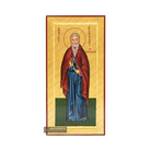 24k Saint Herbert Handwritten Gold Leaves Orthodox Icon