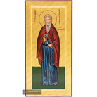 24k Saint Herbert Handwritten Gold Leaves Orthodox Icon