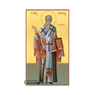 22k St Ignatius - Gold Leaf Background Christian Orthodox Icon