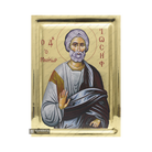 St Joseph Eastern Christian Wood Icon with Gilding Effect