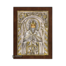 Saint Luke Christian Orthodox Silver Plated Icon