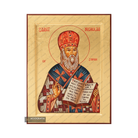 Saint Nicholas of Japan Handwritten Icon with Gold Leaves