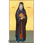 22k St Porphyrios - Gold Leaf Background Christian Orthodox Icon