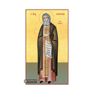 22k St Seraphim of Sarov - Gold Leaf Background Orthodox Icon