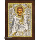 Saint Stephen The Archdeacon Christian Orthodox Silver Plated Icon