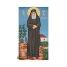 24k Saint Paisios the Athonite Handwritten Water Gilded Halo Icon