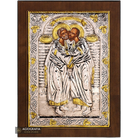 Saints Apostles Peter & Paul Christian Orthodox Silver Plated Icon