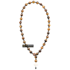 Prayer Rope of Tiger's Eye Semi-Precious Stones with 50 knots
