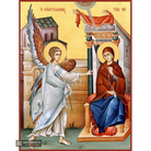 22k Annunciation of the Theotokos - Gold Leaf Christian Orthodox Icon