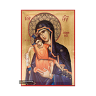 Virgin Mary It is truly meet (Axion Esti) Icon with Matte Gold Leaves