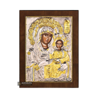 Virgin Mary the Quick to Hear Christian Orthodox Silver Plated Icon