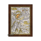 Virgin Mary the Healer Christian Orthodox Silver Plated Icon