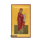 24k Virgin Mary the Intercessor Handwritten Icon with Gold Leaves
