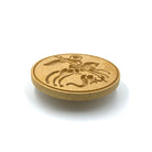 Saint George Holy Bread Prosphora Seal - 16cm - Natural wood - Christian Orthodox Stamp - Traditional Orthodox Prosphora
