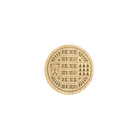 Set of 4 Holy Bread Small Seals - Each 8cm - Natural wood - Christian Orthodox Stamp - Traditional Orthodox Prosphora