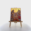 Resurrection of the Lord Christian Icon on Wood with 22k Gold Leaf