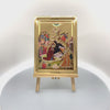 Nativity of the Lord Greek Orthodox Wood Icon with Gilding Effect