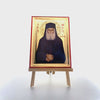 Saint Paisios the Athonite Greek Orthodox Wood Icon with Gold Leaf